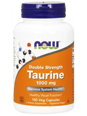 NOW Taurine 1000 mg (100 капс.)
