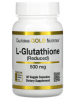 California Gold Nutrition Glutathione Reduced 500mg (30 капс.)