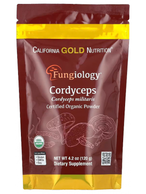 California Gold Nutrition Fungiology Cordyceps (120 гр.)