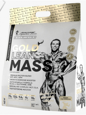 Высокоуглеводные гейнеры Kevin Levrone Gold Lean Mass (6000 гр.)