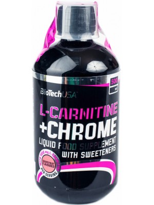L - карнитин BioTech (USA) L-carnitine 35.000 + Chrome (500 мл.)