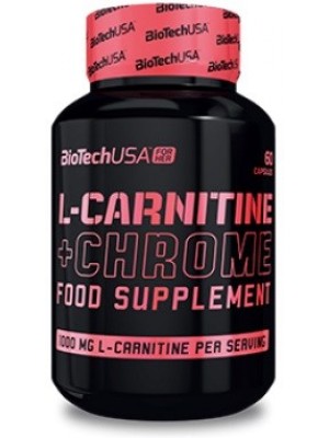 BioTech (USA) L-Carnitine + Chrome (60 капс.)