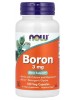 Минералы NOW Boron 3 mg (100 капс.)