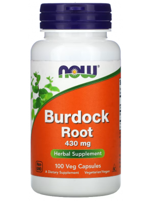 NOW Burdock Root 430 mg (100 капс.)