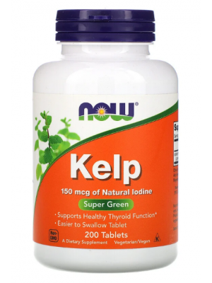 NOW Kelp 150mcg (200 таб.)