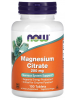NOW Magnesium Citrate 200mg. (100 таб.)
