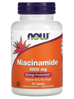 NOW Niacinamide1000mg (90 таб.)