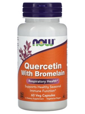 NOW Quercetin with Bromelain (60 капс.)