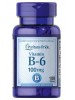 Отдельные витамины Puritan's Pride Vitamin B-6 (100 капс.)