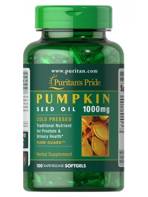 Puritan's Pride Pumpkin Seed Oil 1000 mg (100 капс.)