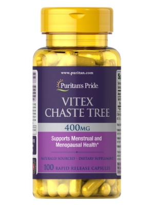 Puritan's Pride Vitex Chaste Tree 400 mg. (100 капс.)