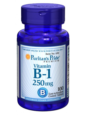 Puritan's Pride Vitamin B-1 250 mg (100 капс.)