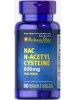 Биологически активные добавки Puritan's Pride NAC N-Acetyl Cysteine 600 mg (60 капс.)