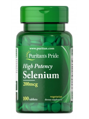 Puritan's Pride Selenium 200 mcg (100 таб.)