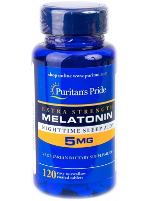 Puritan's Pride Melatonin 5 mg (120 таб.)