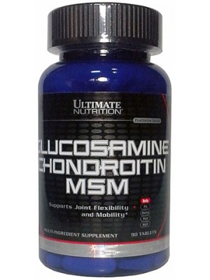 Хондропротекторы Ultimate Nutrition Glucosamine Chondroitin MSM (90 таб.)