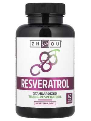 Биологически активные добавки Zhou Resveratrol 1000 mg (60 капс.)